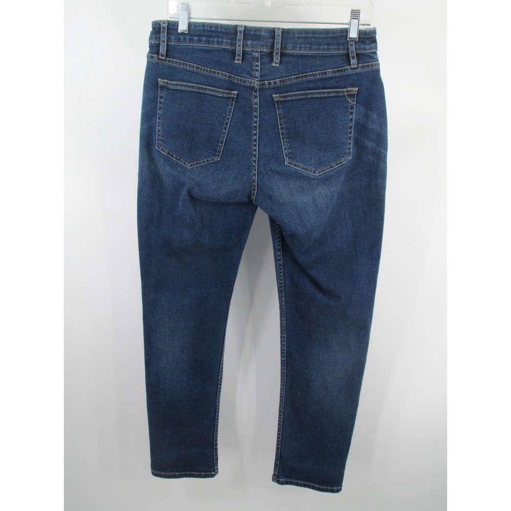 Tommy Bahama Slim Boyfriend Jeans Womens 29x29 Blue Denim Stretch Mid Rise Ankle - Picture 3 of 16